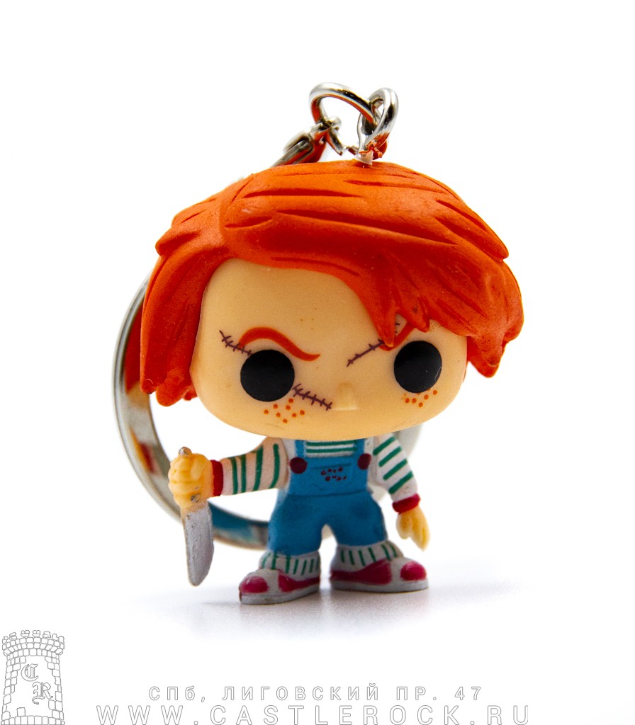 Брелок Кукла Чаки (Chucky, Funko POP!) — Брелоки — Рок-магазин атрибутики  Castle Rock