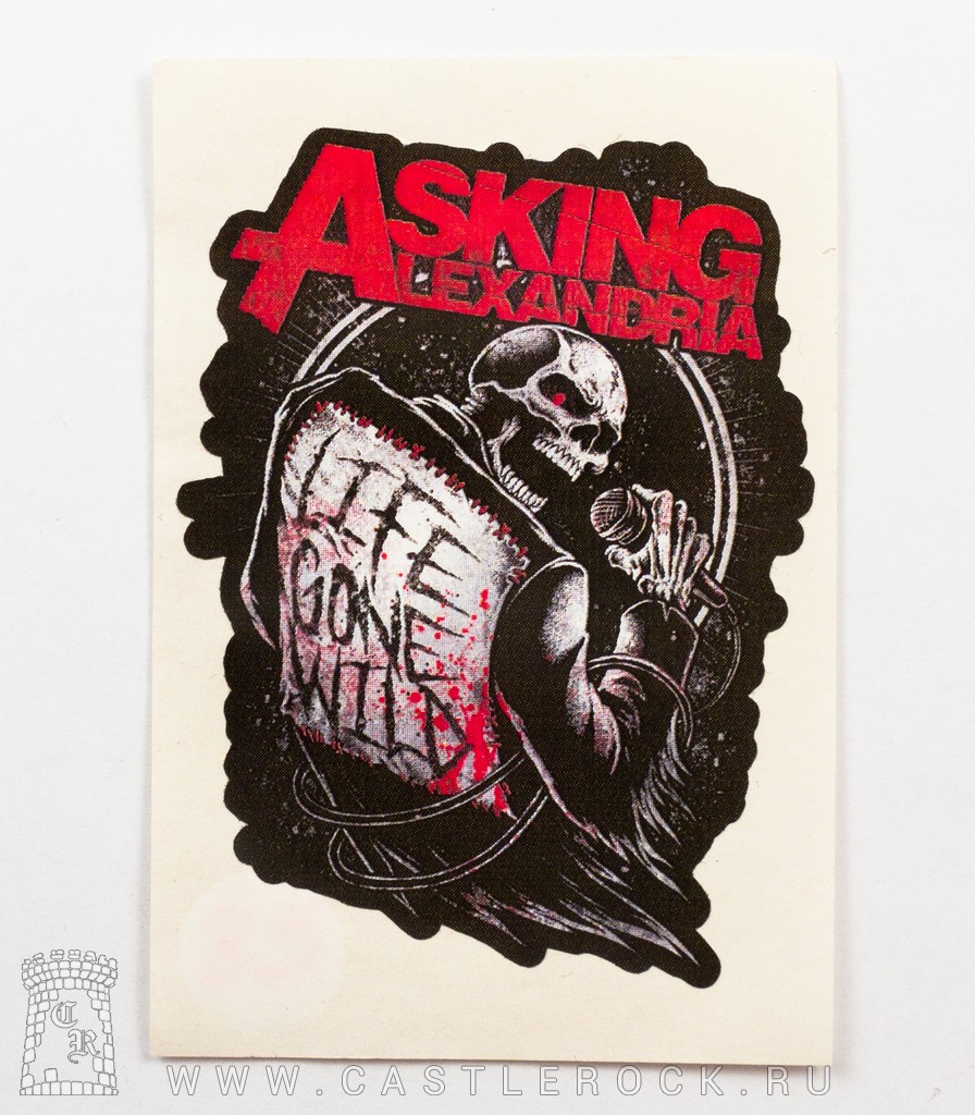 Life is gone. Asking Alexandria наклейки. Аскинг Александрия Life fast.